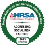 HRSA Badge-Adressing Social Risk Factors HRSA Badge-Adressing Social Risk Factors