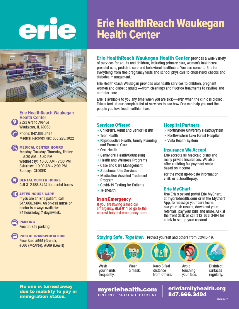 to Erie Erie Family Health Centers